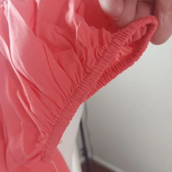 NWT Kate Spade New York Lychee Off the Shoulder Romper Swim Cover Up Sz S - Picture 10 of 16